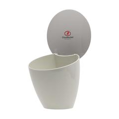 Vue Mepal Calypso Poubelle de Table de couleur blanc| Krokrodeal