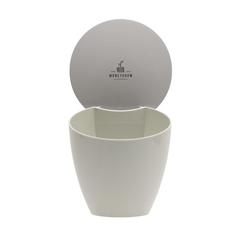 Vue Mepal Calypso Poubelle de Table de couleur blanc| Krokrodeal