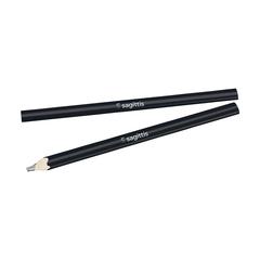 Vue Menuisier crayon de menuisier de couleur noir| Krokrodeal