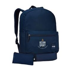 Vue Case Logic Commence Recycled Backpack 15,6 inch sac de couleur bleu| Krokrodeal