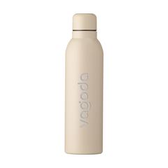 Vue Helios Recycled Steel Bottle 470 ml bouteille thermos de couleur beige| Krokrodeal
