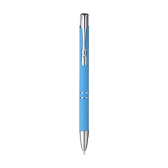 Vue Ebony Soft Touch Accent stylo de couleur bleu| Krokrodeal