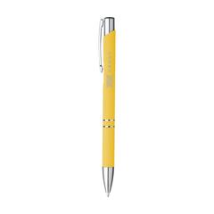 Vue Ebony Soft Touch Accent stylo de couleur jaune| Krokrodeal