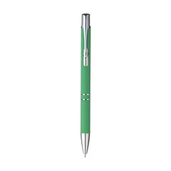 Vue Ebony Soft Touch Accent stylo de couleur vert| Krokrodeal