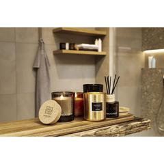 Vue Wooosh Scented Candle Hidden Fig bougie parfumée de couleur marron| Krokrodeal