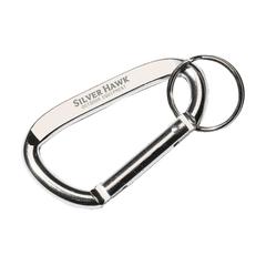 Vue CarabineKey mousqueton de couleur gris| Krokrodeal
