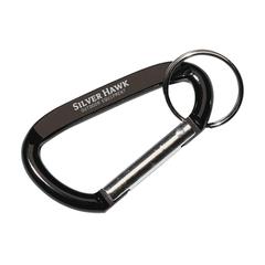 Vue CarabineKey mousqueton de couleur noir| Krokrodeal