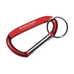 Vue CarabineKey mousqueton de couleur rouge| Krokrodeal
