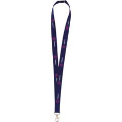 Vue Lanyard Sublimation Safety tour de cou 20 mm de couleur -| Krokrodeal