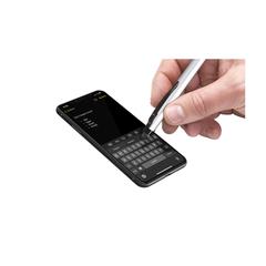 Vue TouchDown stylo tactile pointeur de couleur gris| Krokrodeal