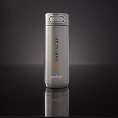 Vue Contigo® Luxe AUTOSEAL® 470 ml gobelet thermos de couleur gris| Krokrodeal