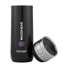 Vue Contigo® Luxe AUTOSEAL® 470 ml gobelet thermos de couleur noir| Krokrodeal