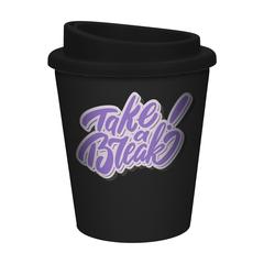 Vue Coffee Mug Premium Small 250 ml mug de couleur noir| Krokrodeal