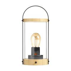 Vue Wooosh Batam Light lampe rechargeable de couleur marron| Krokrodeal