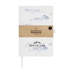 Vue Rock Ground Notebook bloc-notes de couleur blanc| Krokrodeal