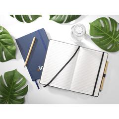 Vue Rock Ground Notebook bloc-notes de couleur bleu| Krokrodeal