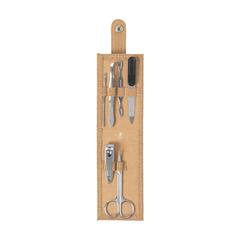 Vue Cork Manicure Set ens. de manucure de couleur beige| Krokrodeal