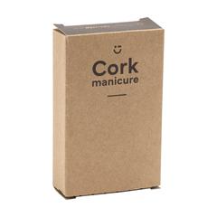 Vue Cork Manicure Set ens. de manucure de couleur beige| Krokrodeal