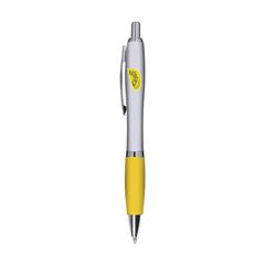 Vue Athos Silver stylo de couleur jaune| Krokrodeal