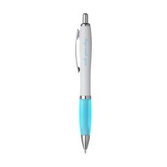 Vue Athos White stylo de couleur bleu| Krokrodeal
