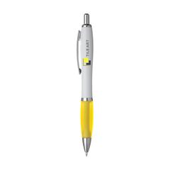 Vue Athos White stylo de couleur jaune| Krokrodeal