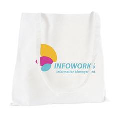 Vue Shopper sac shopping de couleur blanc| Krokrodeal