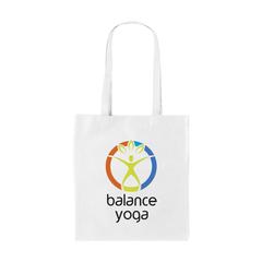 Vue Shopper sac shopping de couleur blanc| Krokrodeal