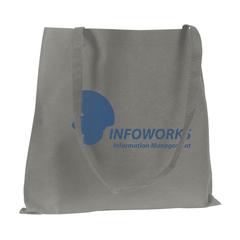 Vue Shopper sac shopping de couleur gris| Krokrodeal
