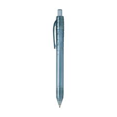 Vue BottlePen RPET stylo de couleur bleu| Krokrodeal