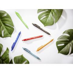 Vue BottlePen RPET stylo de couleur vert| Krokrodeal