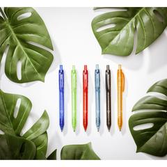 Vue BottlePen RPET stylo de couleur vert| Krokrodeal