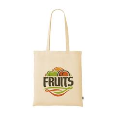Vue Recycled Cotton Shopper (180 g/m²) sac shopping de couleur beige| Krokrodeal