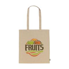 Vue Recycled Cotton Shopper (180 g/m²) sac shopping de couleur beige| Krokrodeal