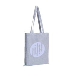 Vue Recycled Cotton Shopper (180 g/m²) sac shopping de couleur bleu| Krokrodeal