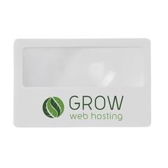 Vue Loupe Creditcard loupe de couleur blanc| Krokrodeal