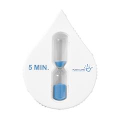 Vue ShowerTimer sablier de couleur blanc| Krokrodeal