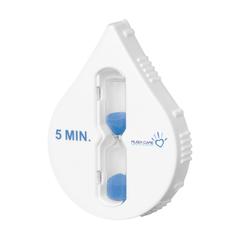 Vue ShowerTimer sablier de couleur blanc| Krokrodeal
