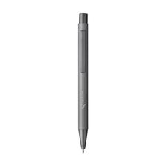 Vue Brady Soft Touch Recycled Alu stylo de couleur gris| Krokrodeal