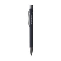 Vue Brady Soft Touch Recycled Alu stylo de couleur noir| Krokrodeal