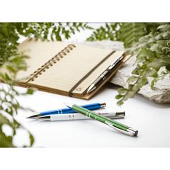 Vue Ebony Recycled Alu stylo de couleur blanc| Krokrodeal