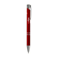 Vue Ebony Recycled Alu stylo de couleur rouge| Krokrodeal