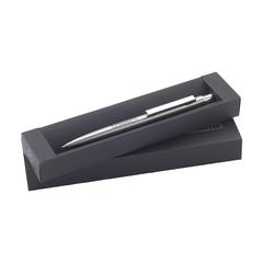 Vue Bellamy Pen Recycled Stainless Steel stylo de couleur gris| Krokrodeal