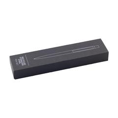 Vue Bellamy Pen Recycled Stainless Steel stylo de couleur gris| Krokrodeal