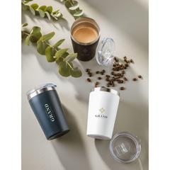 Vue Re-Steel RCS Recycled Coffee Mug 380 ml gobelet thermos de couleur blanc| Krokrodeal