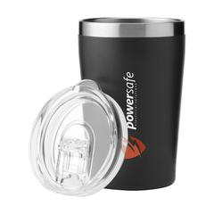 Vue Re-Steel RCS Recycled Coffee Mug 380 ml gobelet thermos de couleur noir| Krokrodeal