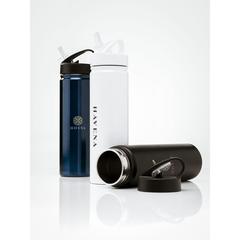 Vue Flask Recycled Bottle 500 ml bouteille thermos de couleur blanc| Krokrodeal