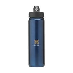 Vue Flask Recycled Bottle 500 ml bouteille thermos de couleur bleu| Krokrodeal