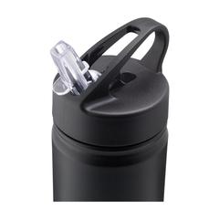 Vue Flask Recycled Bottle 500 ml bouteille thermos de couleur noir| Krokrodeal