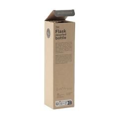 Vue Flask Recycled Bottle 500 ml bouteille thermos de couleur noir| Krokrodeal