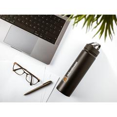 Vue Flask Recycled Bottle 500 ml bouteille thermos de couleur noir| Krokrodeal